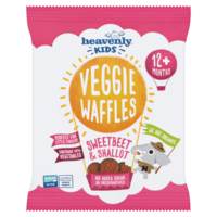 Veggie Waffles, Sweetbeet and Shallot, 10g,  12months+ Baby Food - Heavenly Tasty Organics